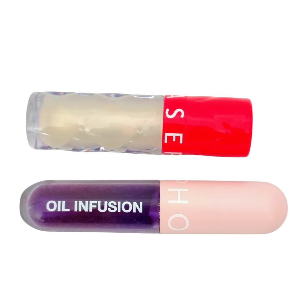 Sephora 01 Outrageous Intense Hydrating Lip Plumper & Hydrating Lip Oil Lot of 2